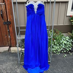 Royal Blue Long Prom Dress